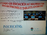 Curso manexo de tablets e smartphones no Centro Cultural de Ponteceso